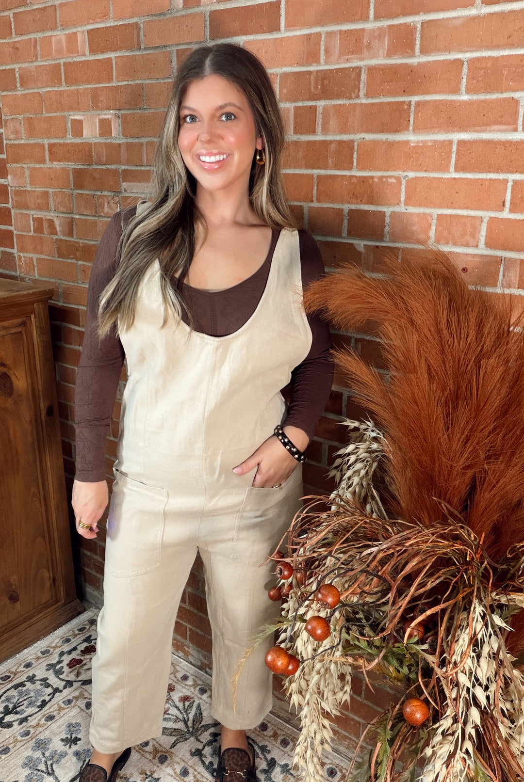 Time to Talk Jumpsuit