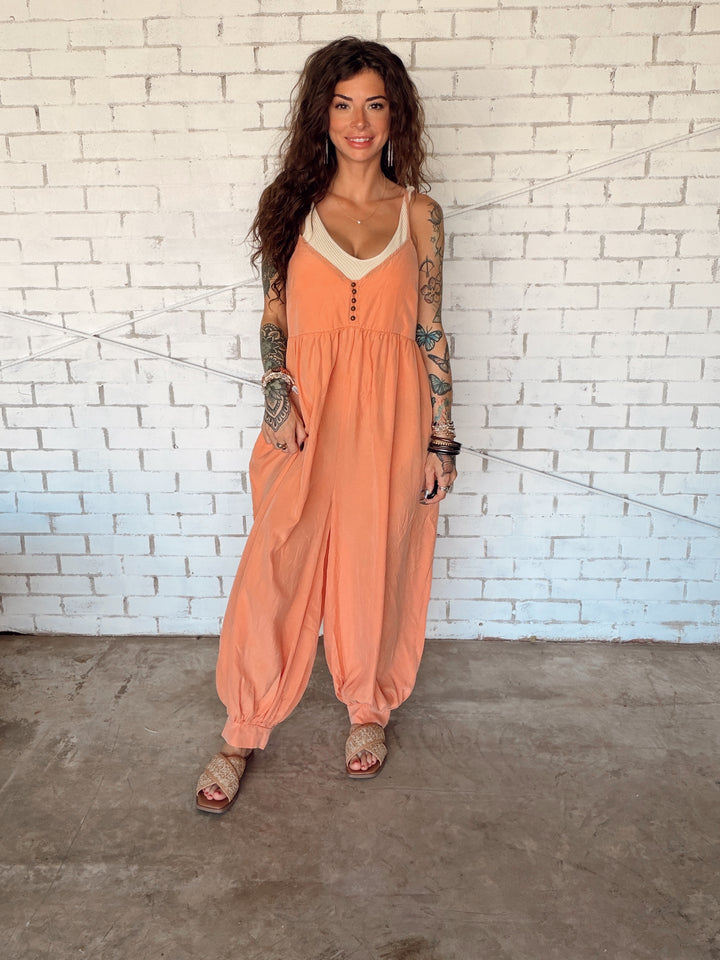 Blush Boho Jumpsuit