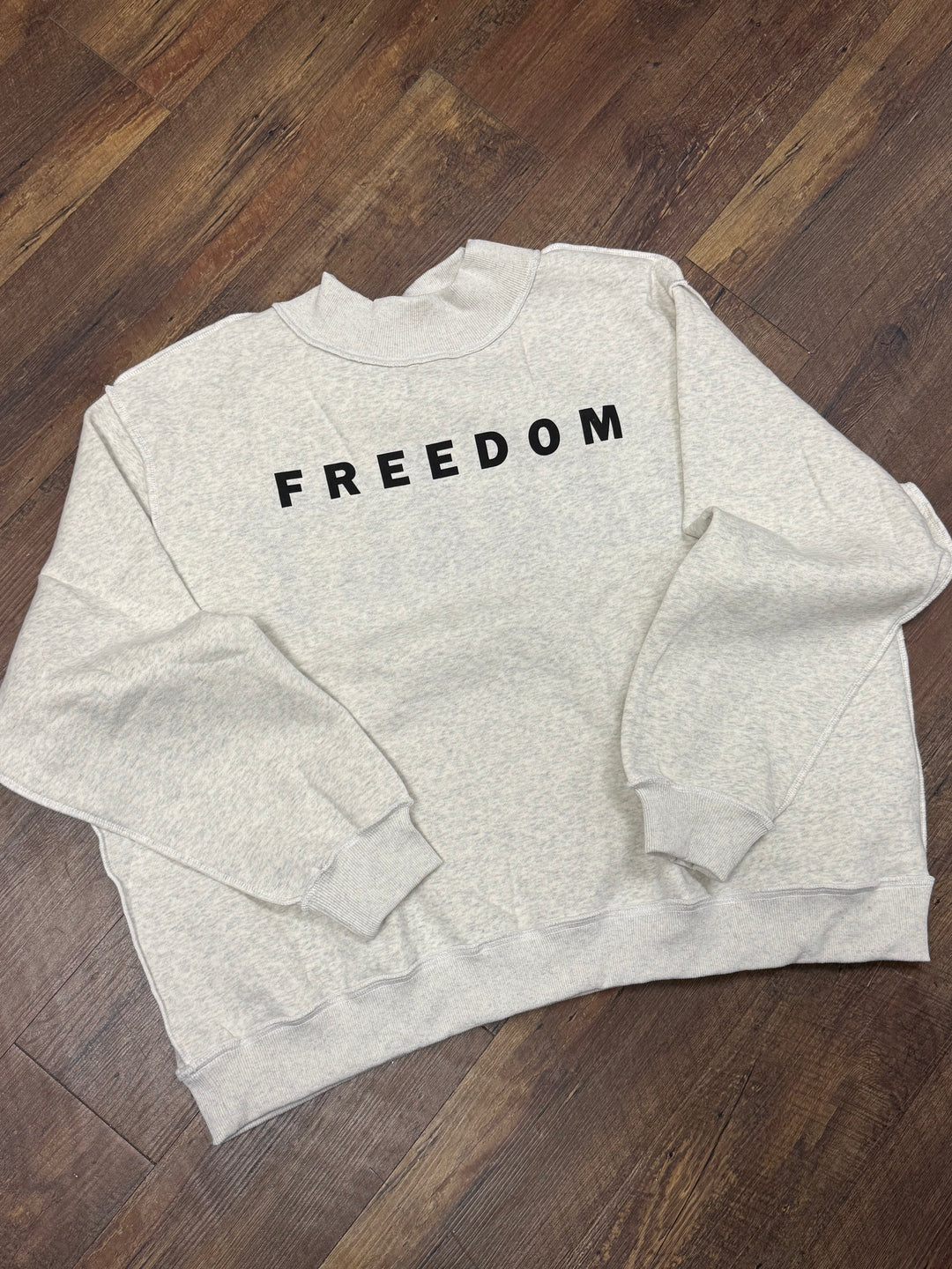 Freedom and Legacy Mock Neck Sweater