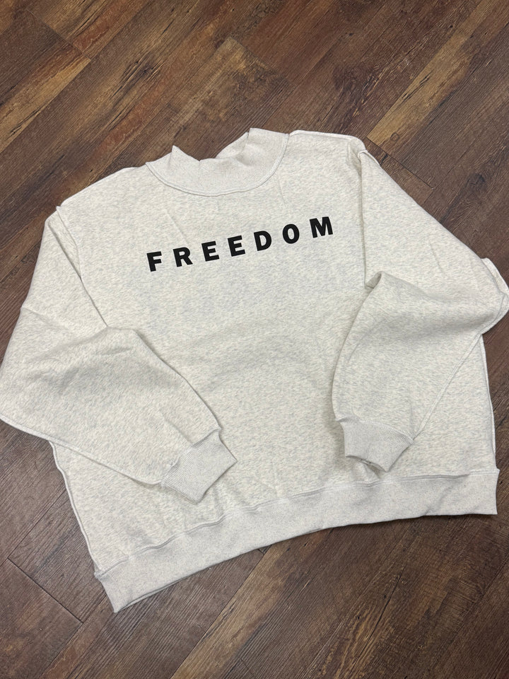 Freedom and Legacy Mock Neck Sweater