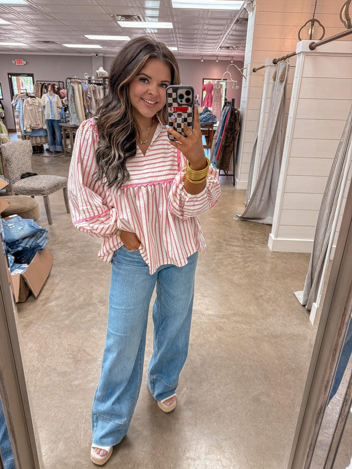 Don’t Skip A Stripe Top