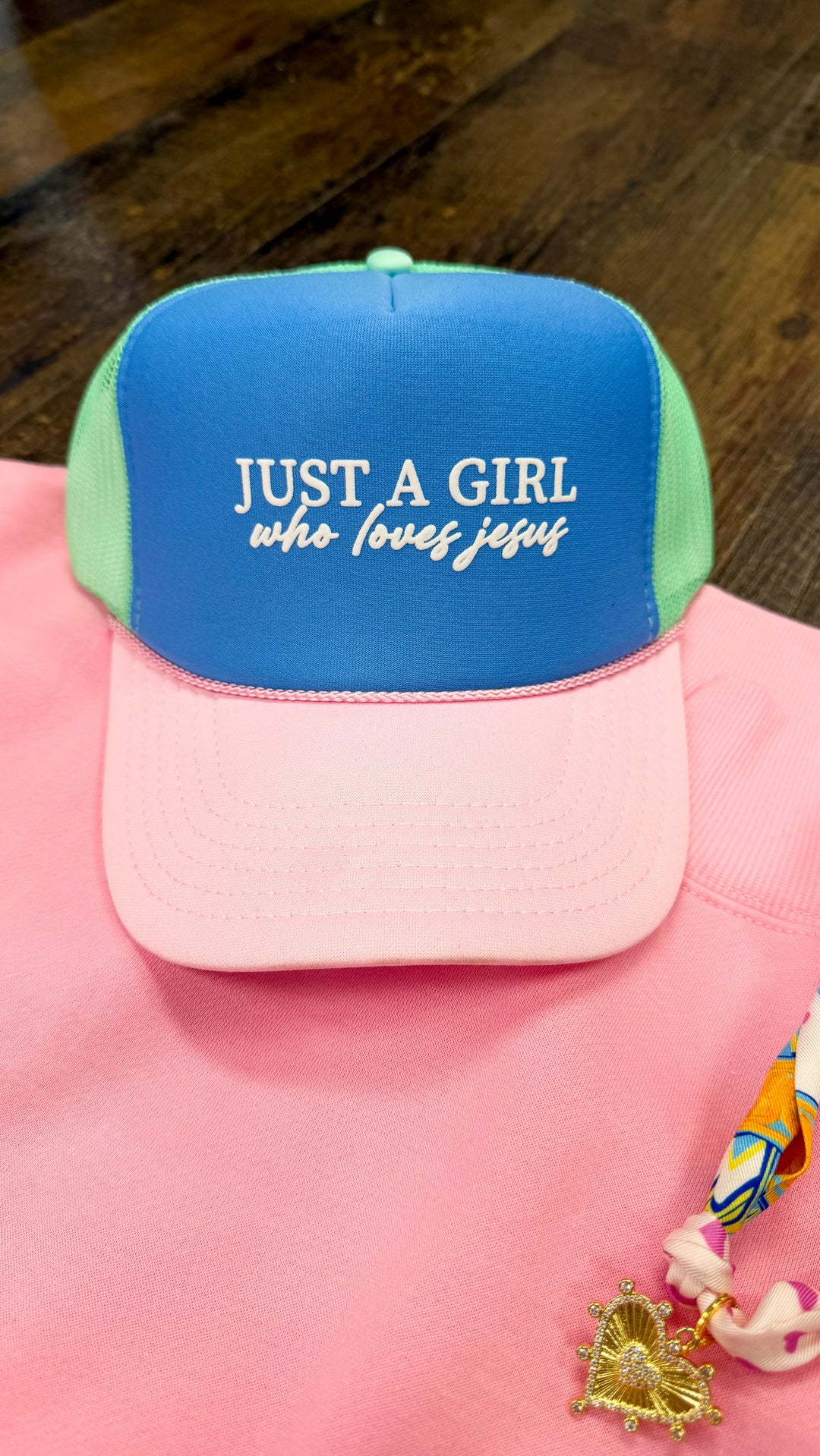 Just A Girl Trucker Hat