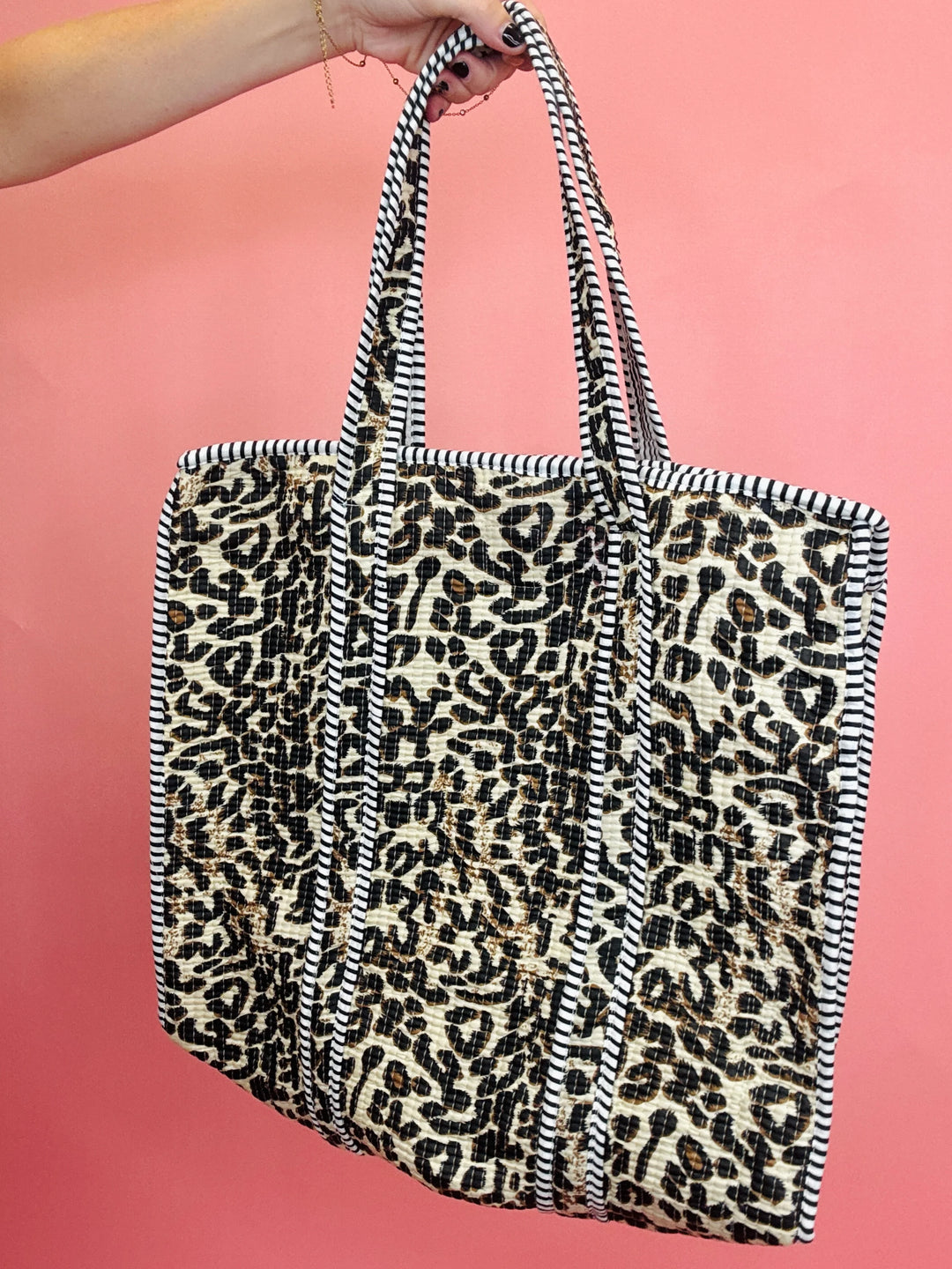The Leopard Luxe Tote