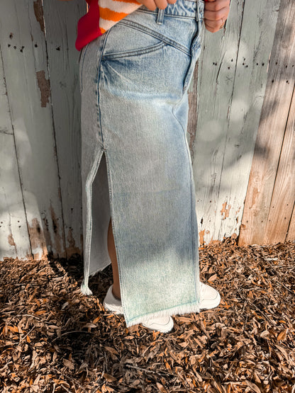 Penelope Denim Maxi