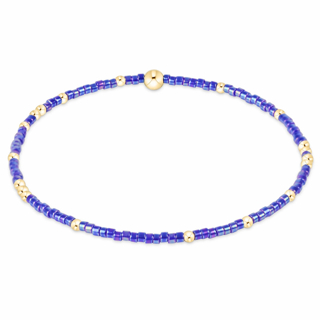 Hope Unwritten Bracelet - Blue Metallic
