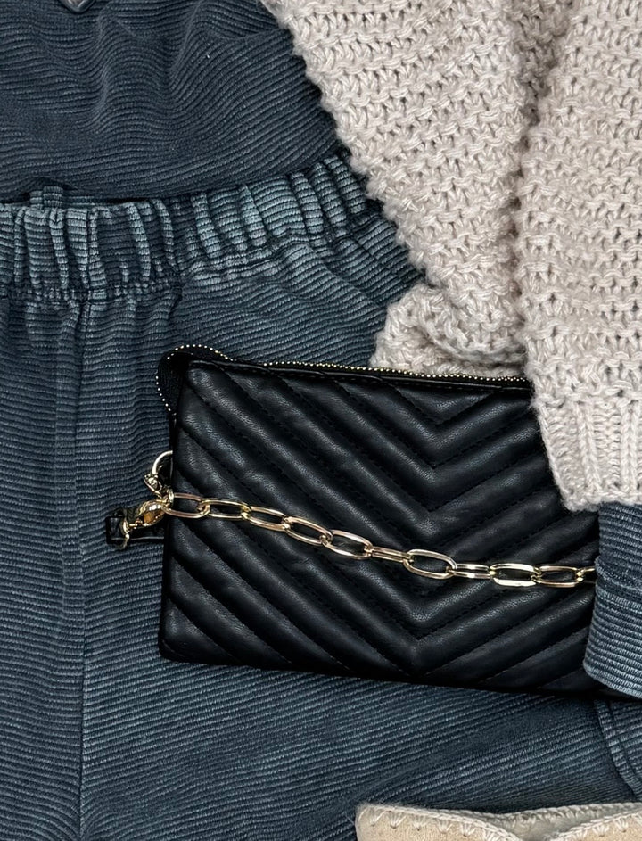 Sherman Quilted Crossbody