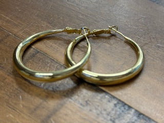 If You Had My Love Gold Hoops
