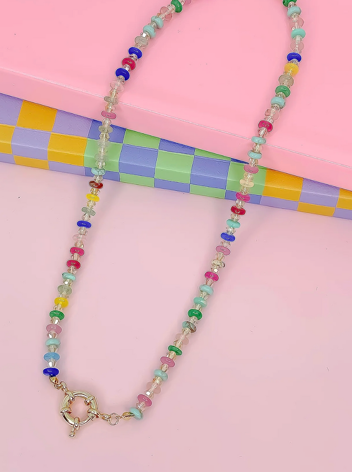 Sprinkle Pop Gemstone Necklace