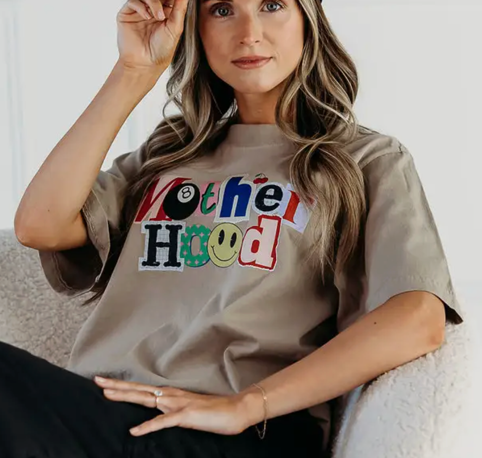Motherhood Retro Graphic Tee