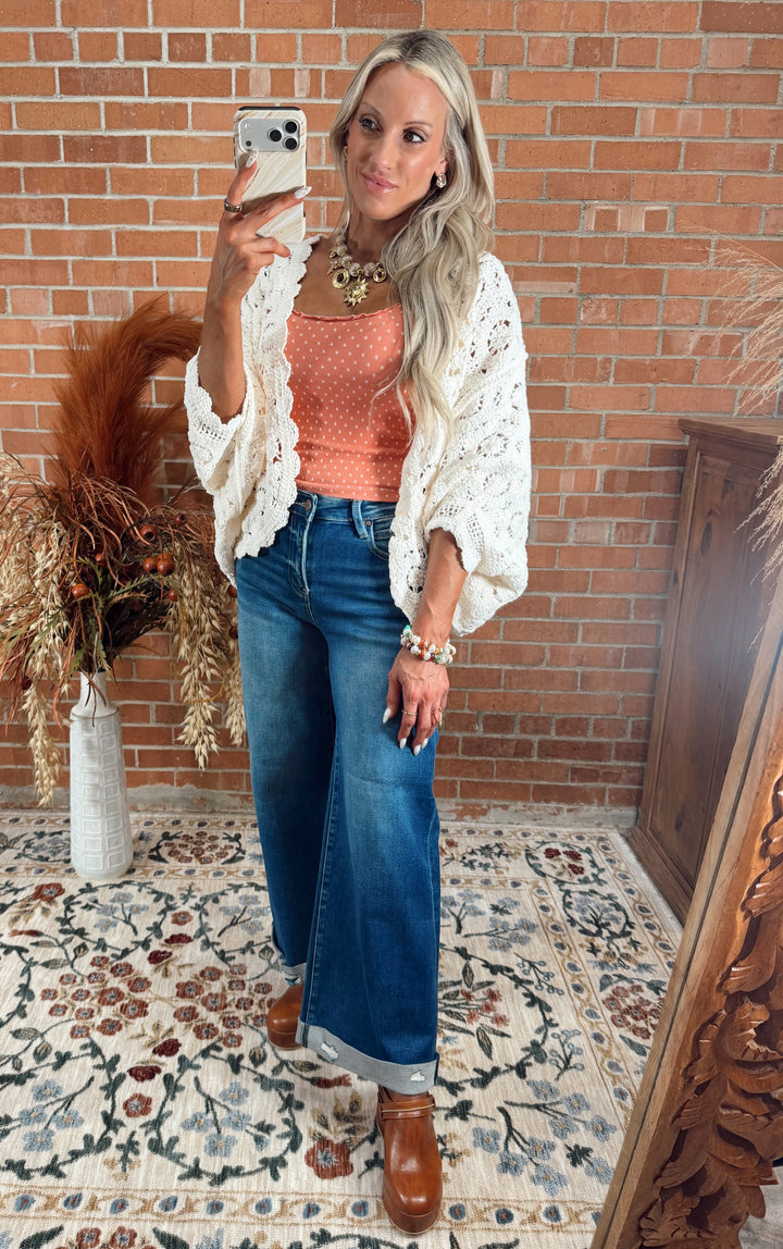 The Loamlace Wrap - Cream
