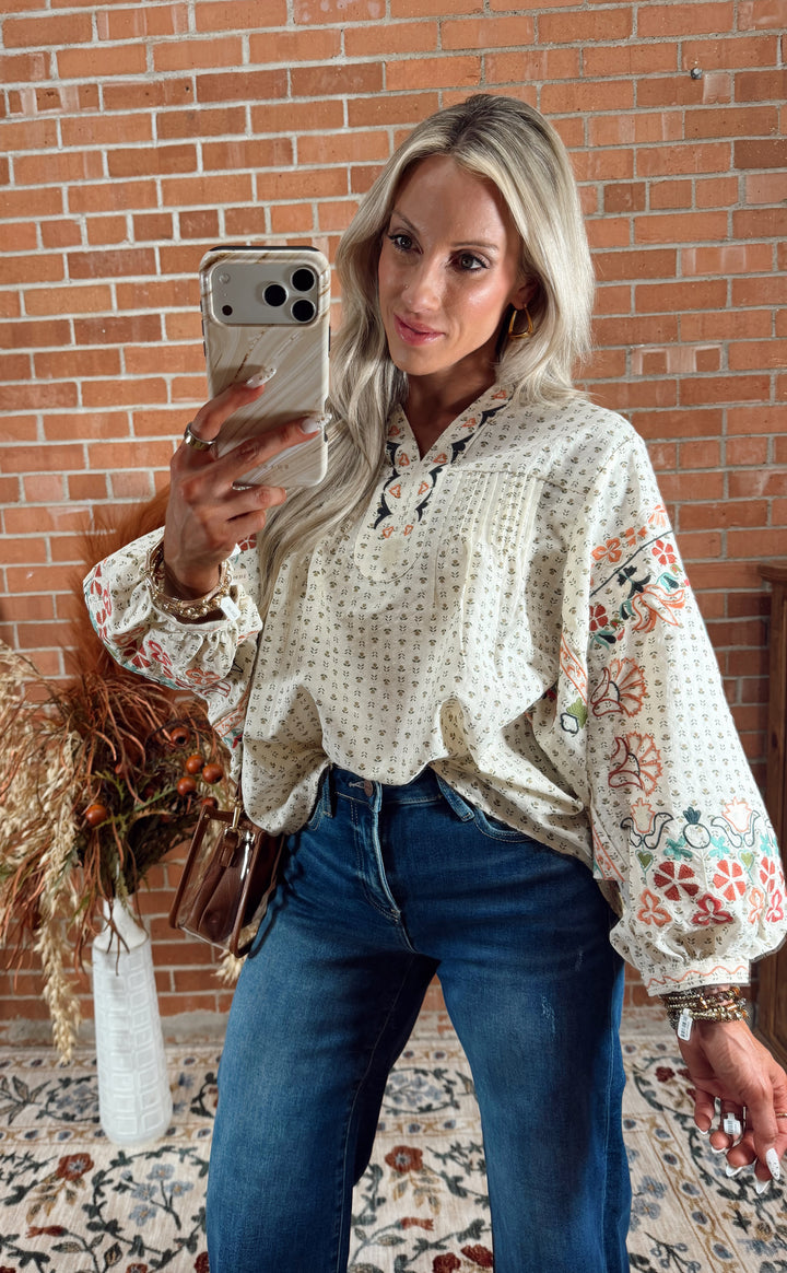 Wildflower Heirloom Blouse