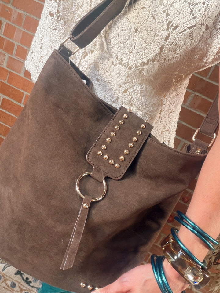 Rule Breaker Bucket Bag - Chocolate