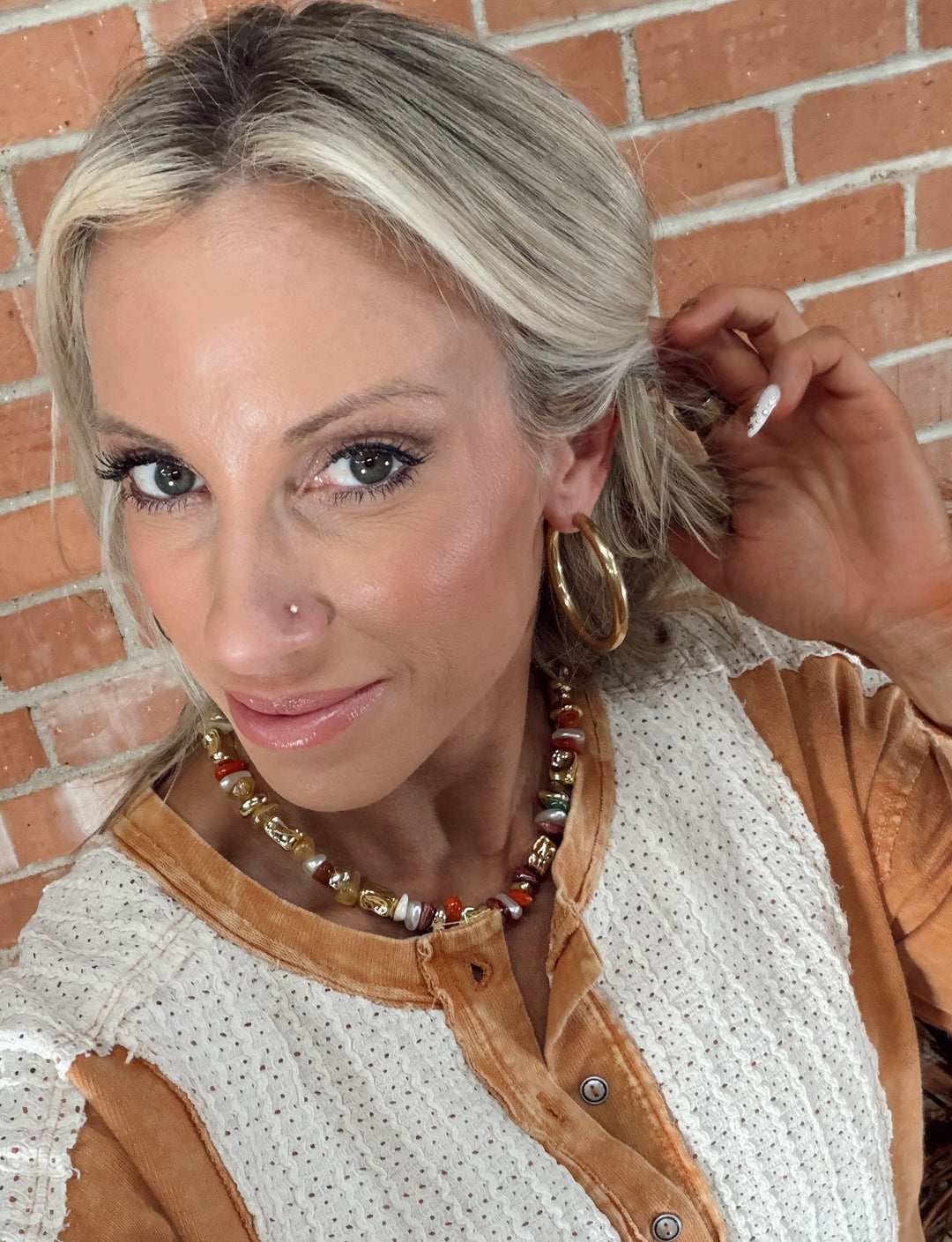 The Bold & Gold Classic Hoop Earrings