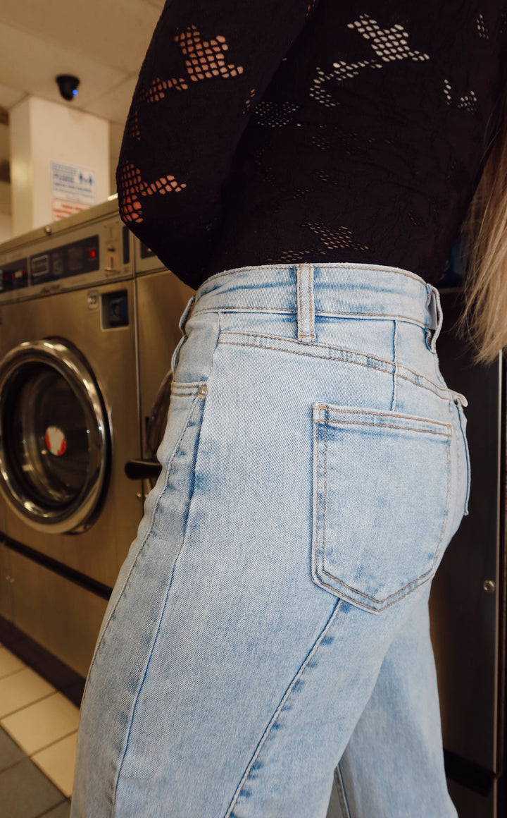 Just My Style Wide Leg Jean