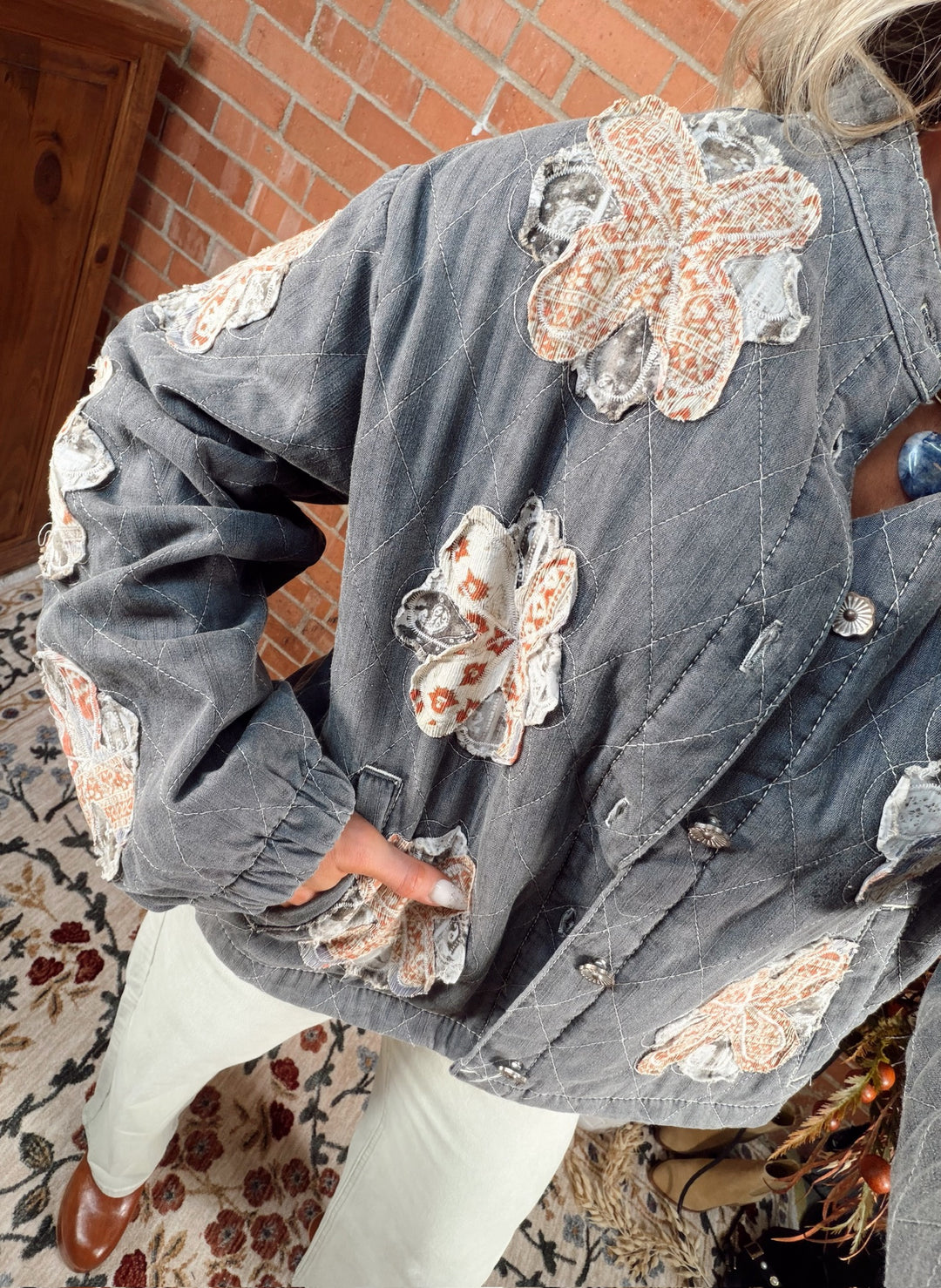 The Threaded Bloom Jacket