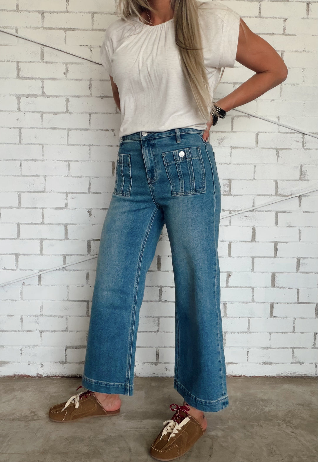 The Pocket Detail Jeans