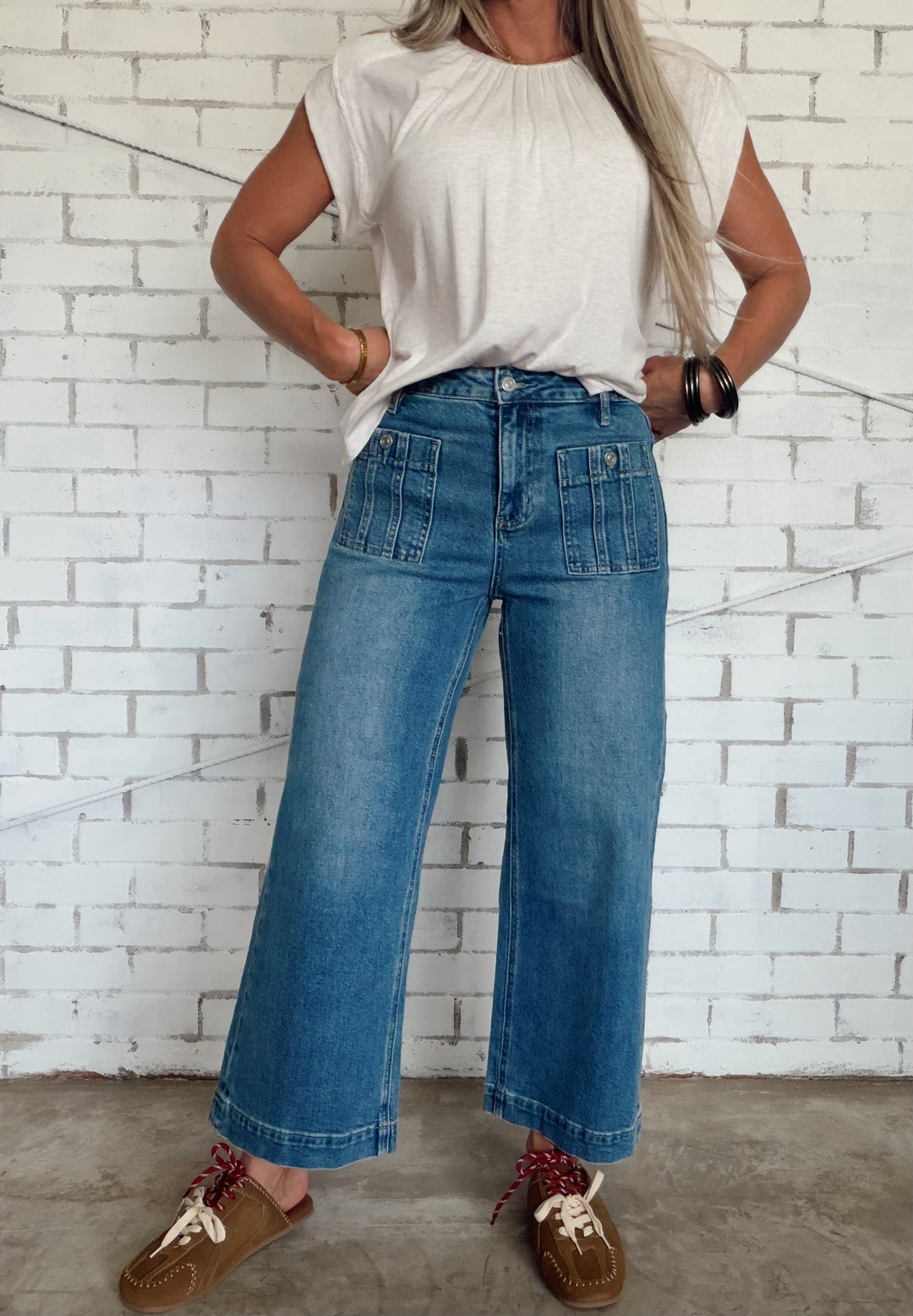 The Pocket Detail Jeans