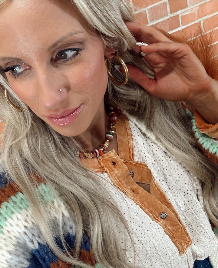 The Bold & Gold Classic Hoop Earrings