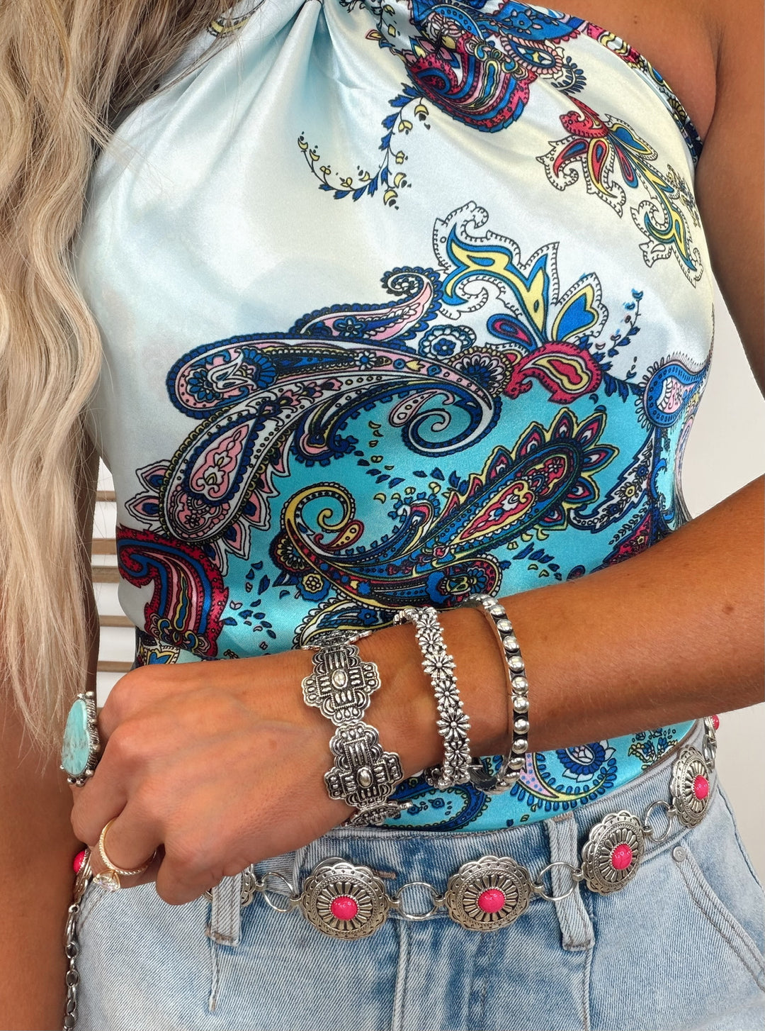Daisy Chain Stretch Bracelet