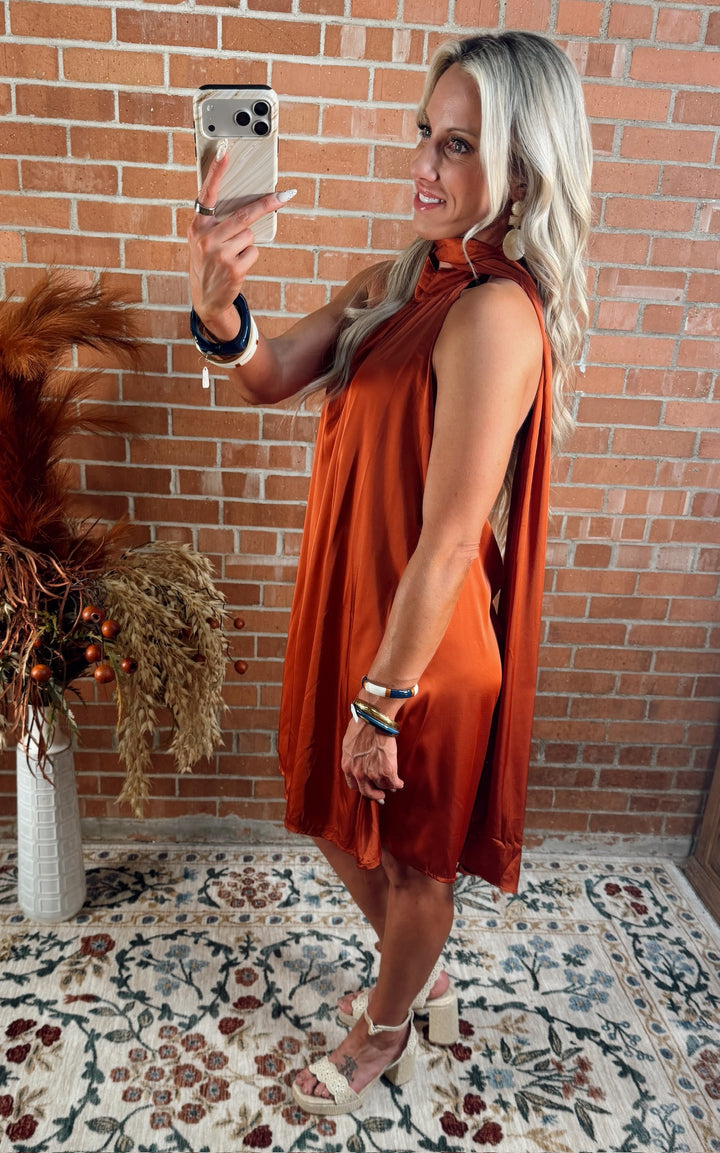 Feeling Free Backless Mini Dress