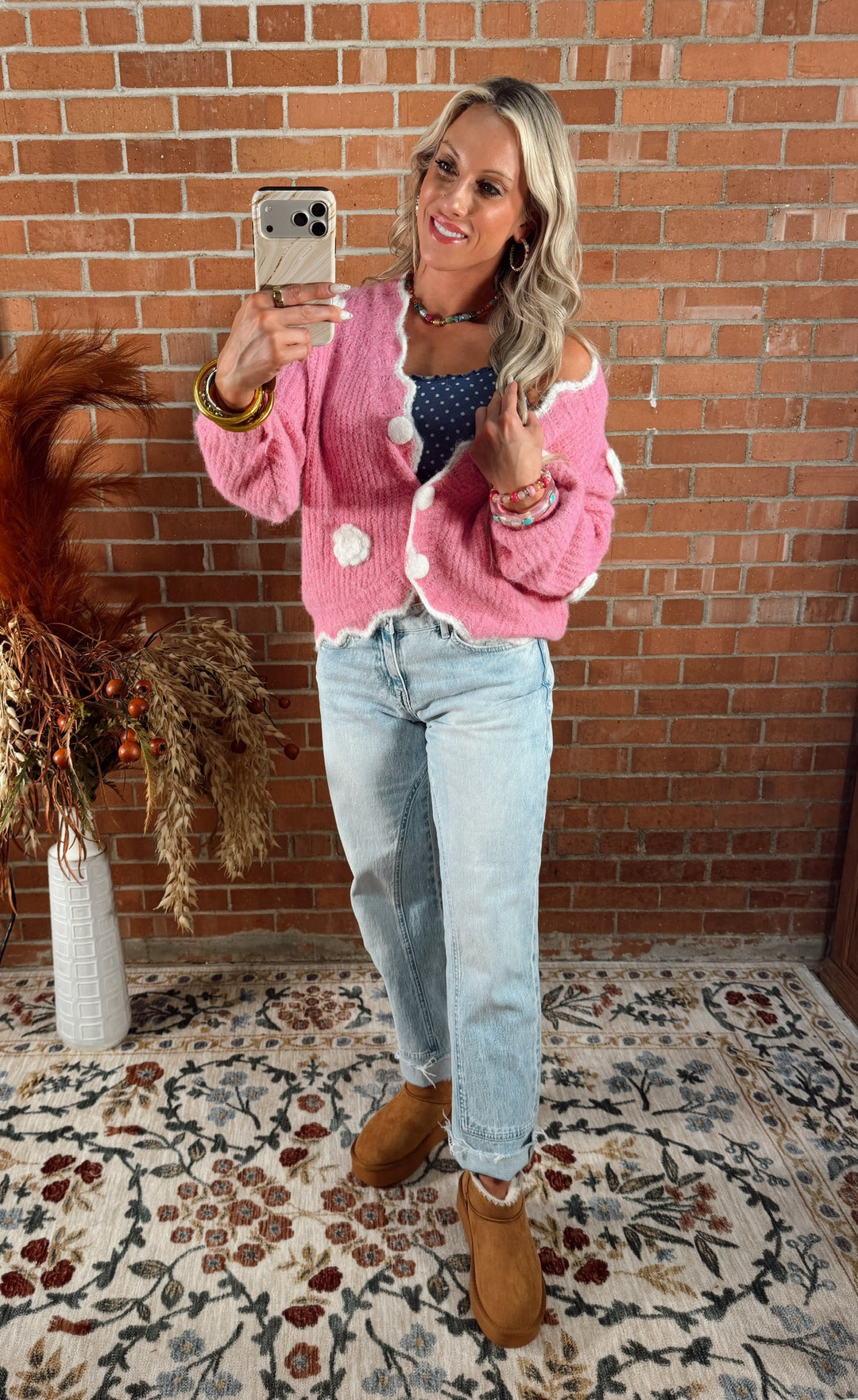 Flower Power Sweater Top