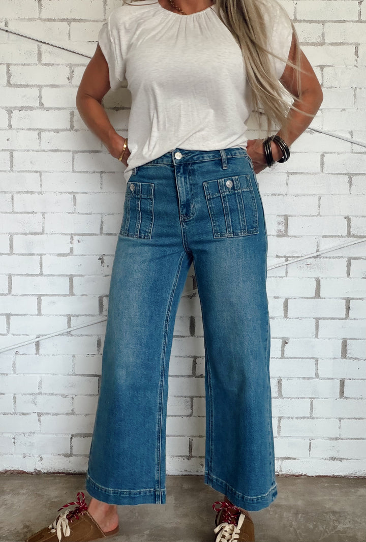 The Pocket Detail Jeans