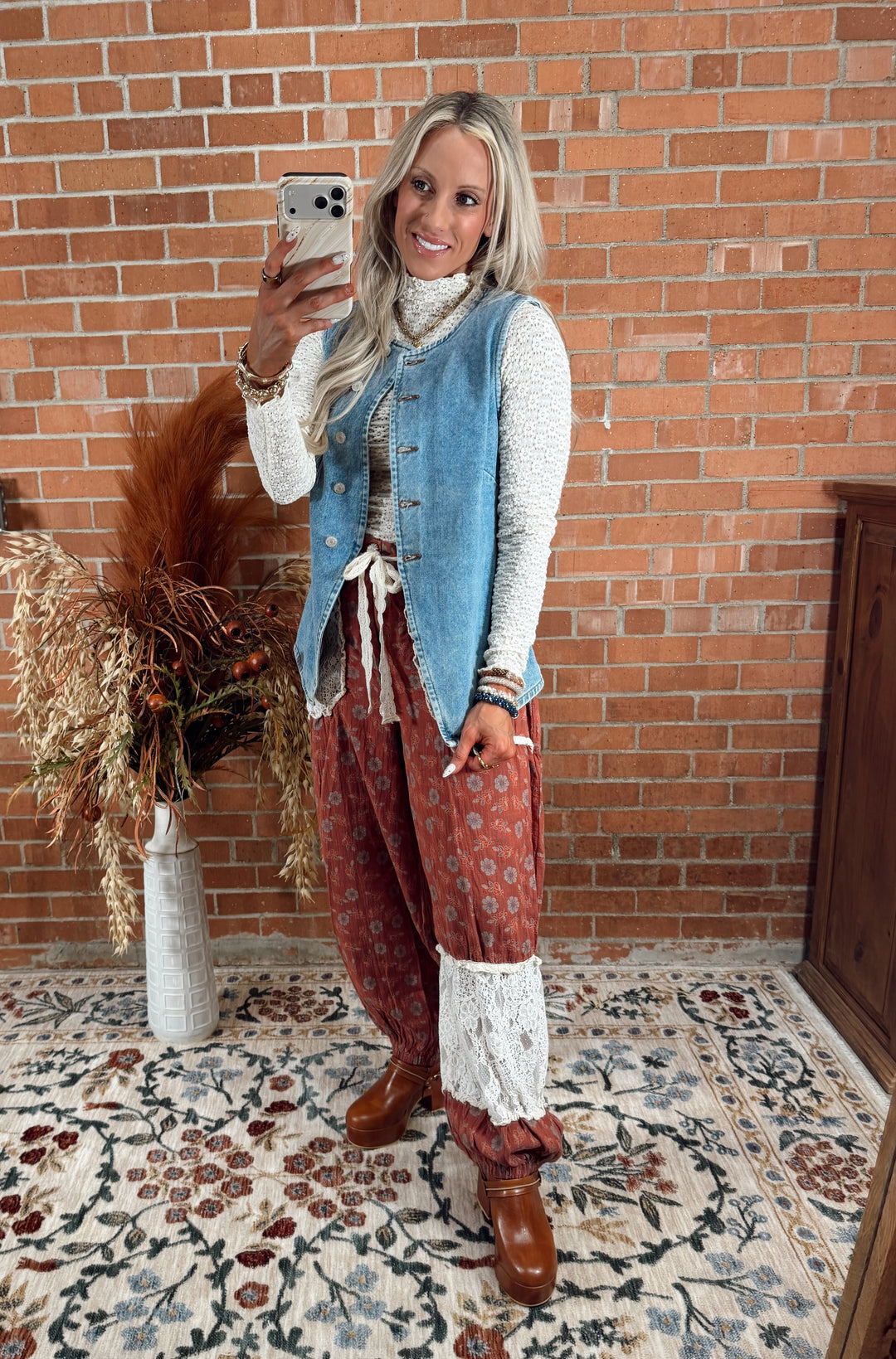 Harper Button Vest