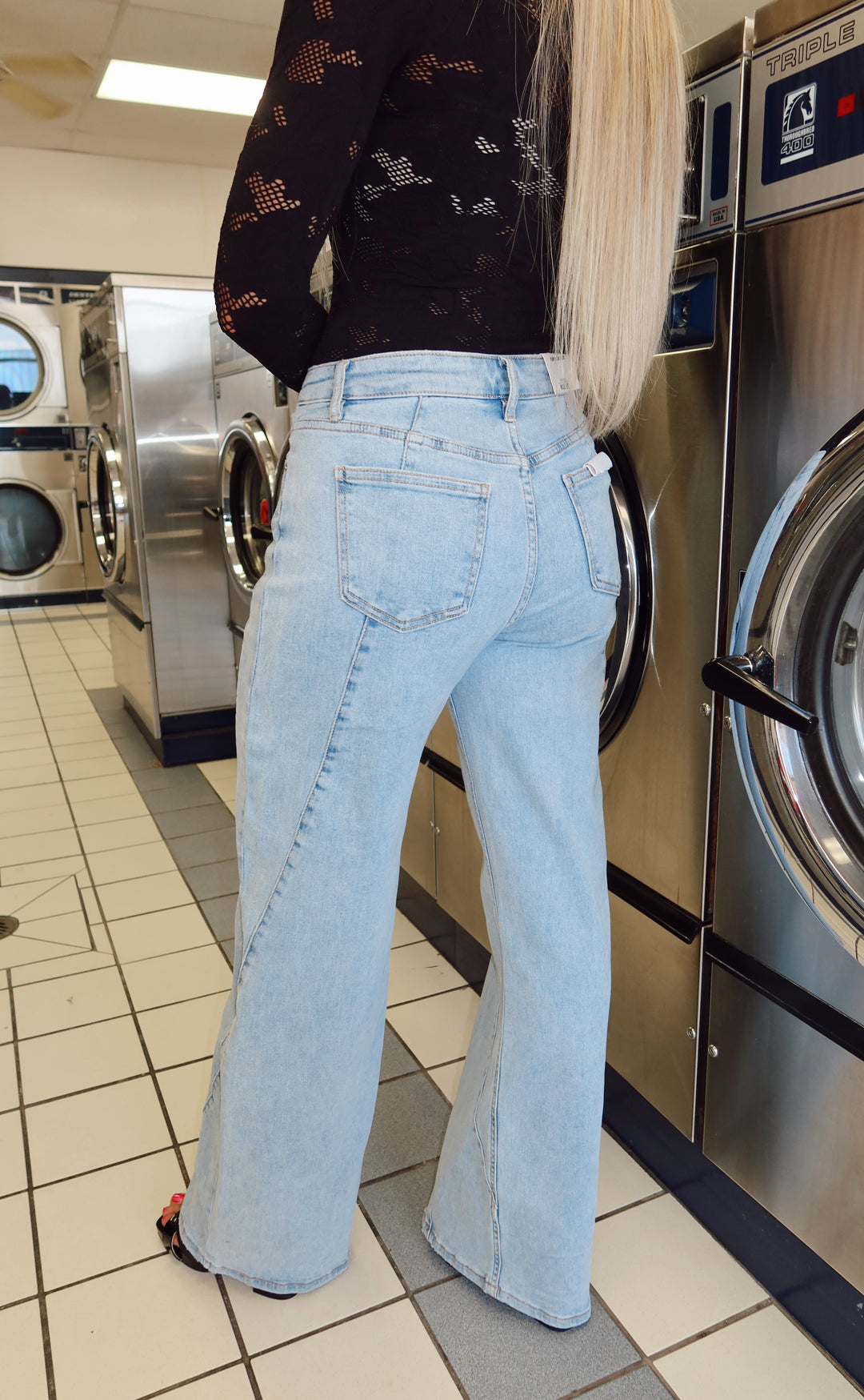 Just My Style Wide Leg Jean
