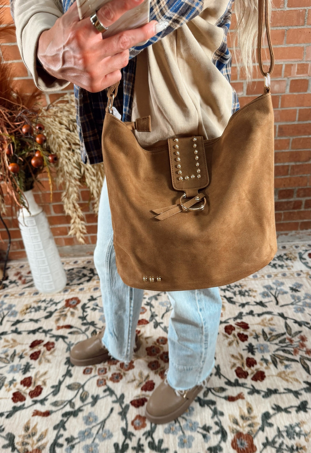Rule Breaker Bucket Bag - Camel