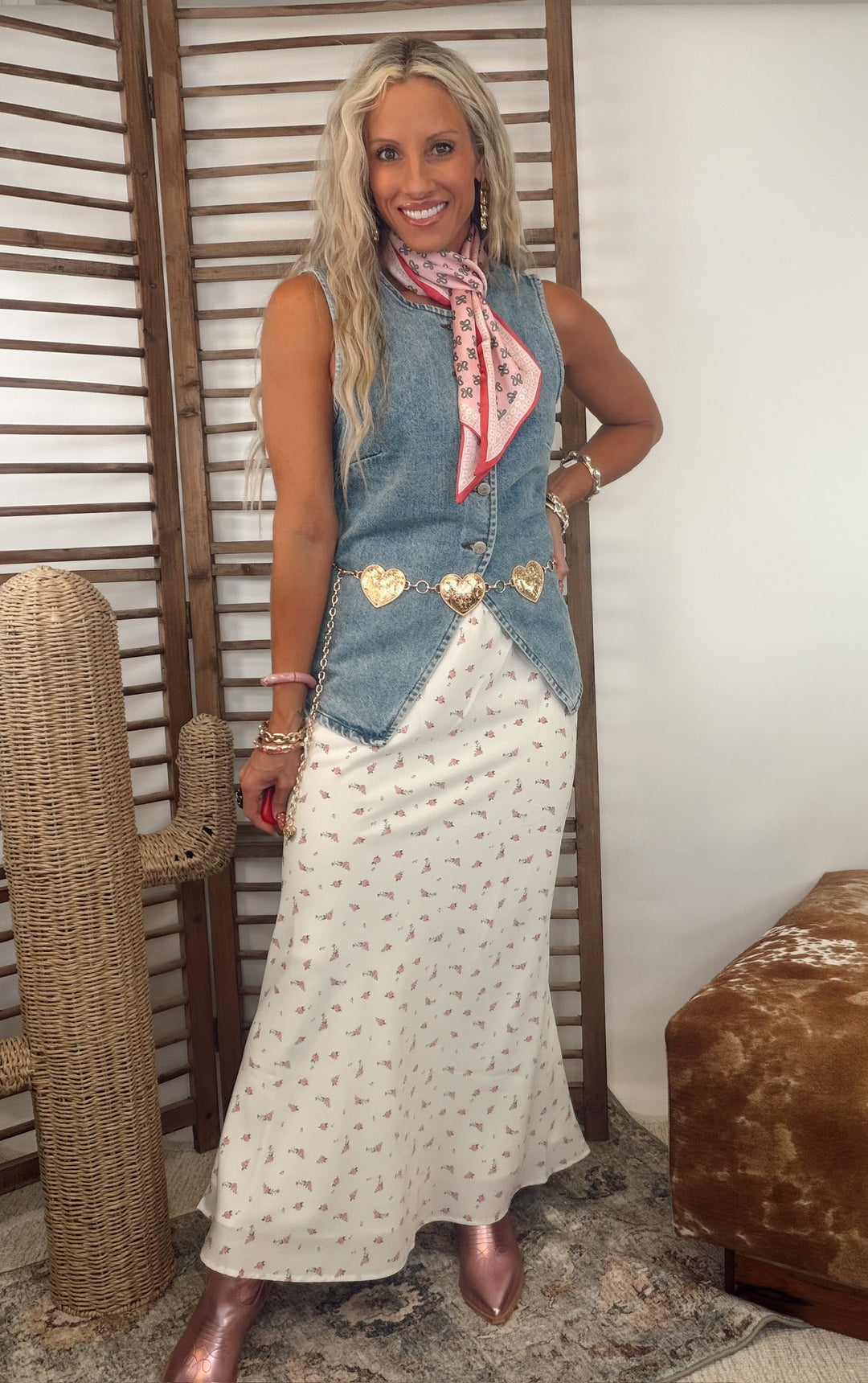 Harper Button Vest