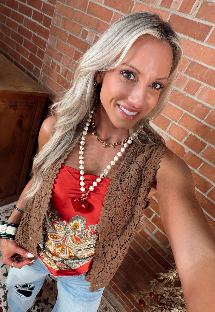 Pure Style Crochet Vest