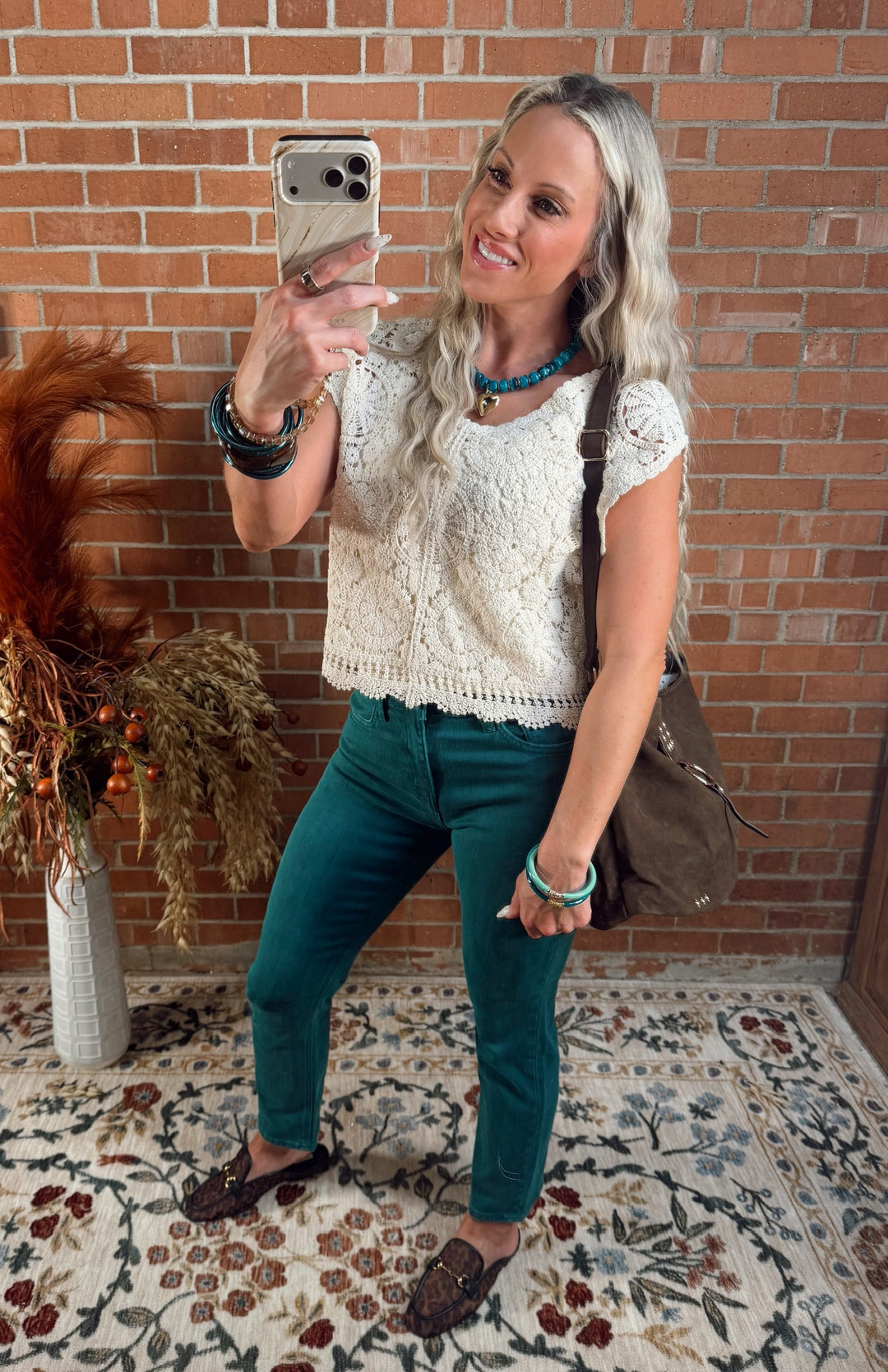 The Jeanne Crop Slim Pant