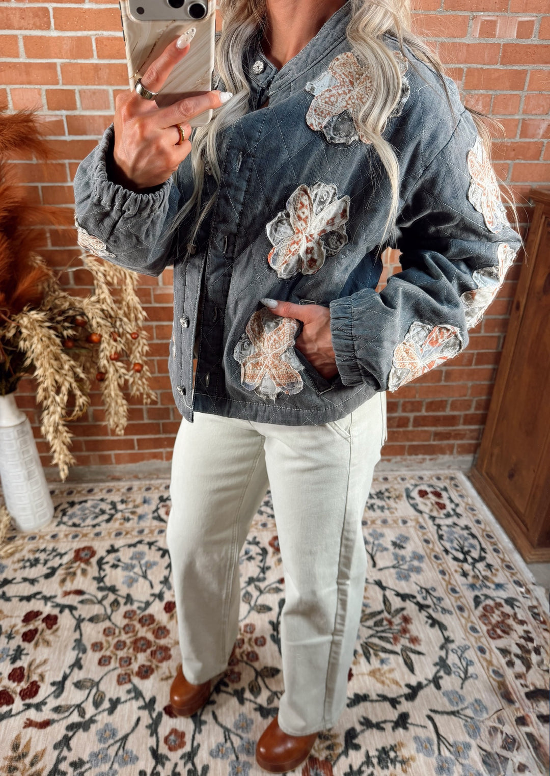 The Threaded Bloom Jacket