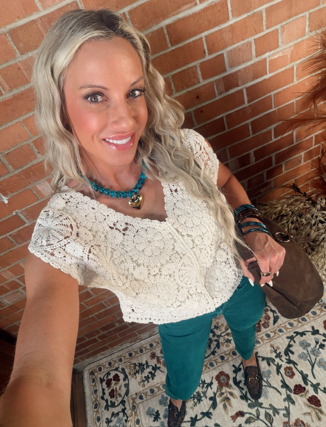 Handwoven Harmony Top