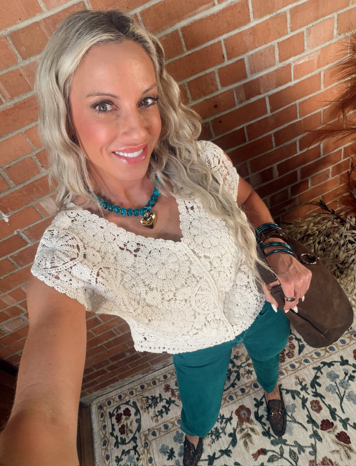Handwoven Harmony Top