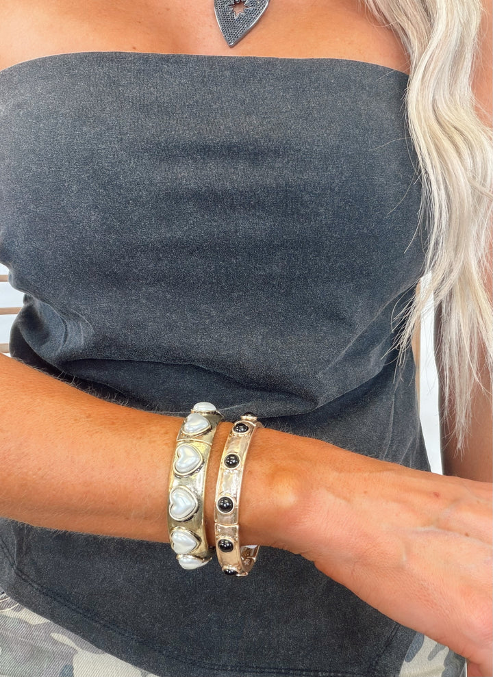 Vienna Stretch Bracelet - Black