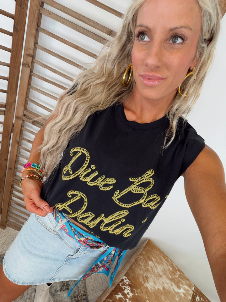 Dive Bar Darlin’ Muscle Tank