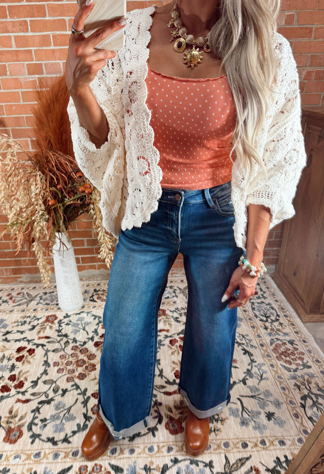 The Loamlace Wrap - Cream