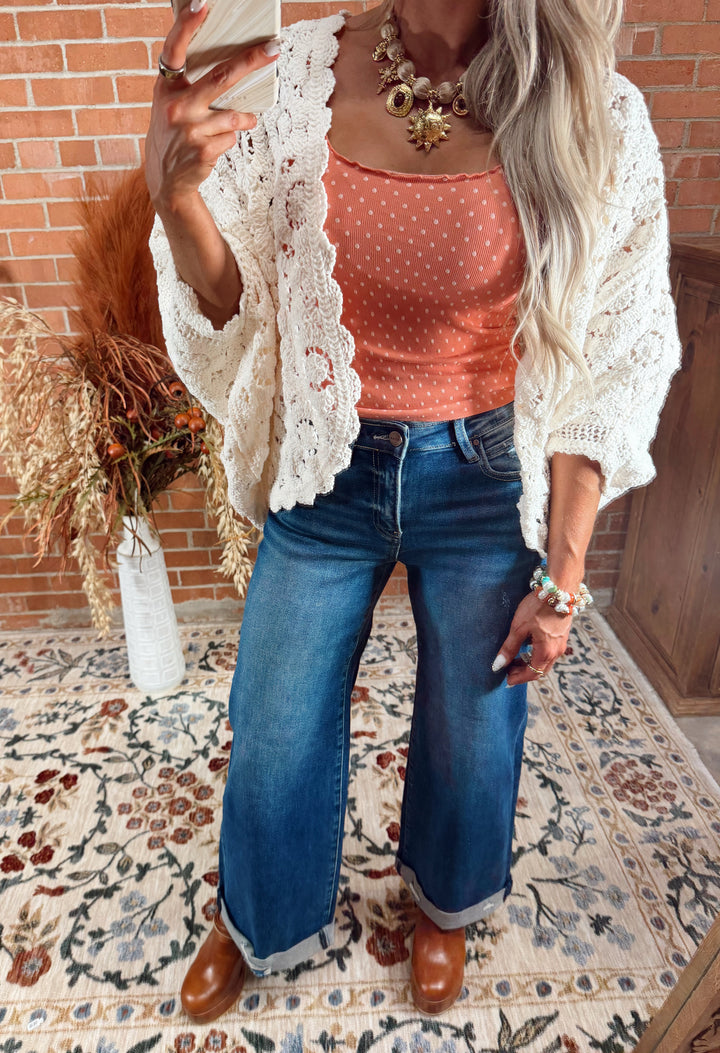 The Loamlace Wrap - Cream