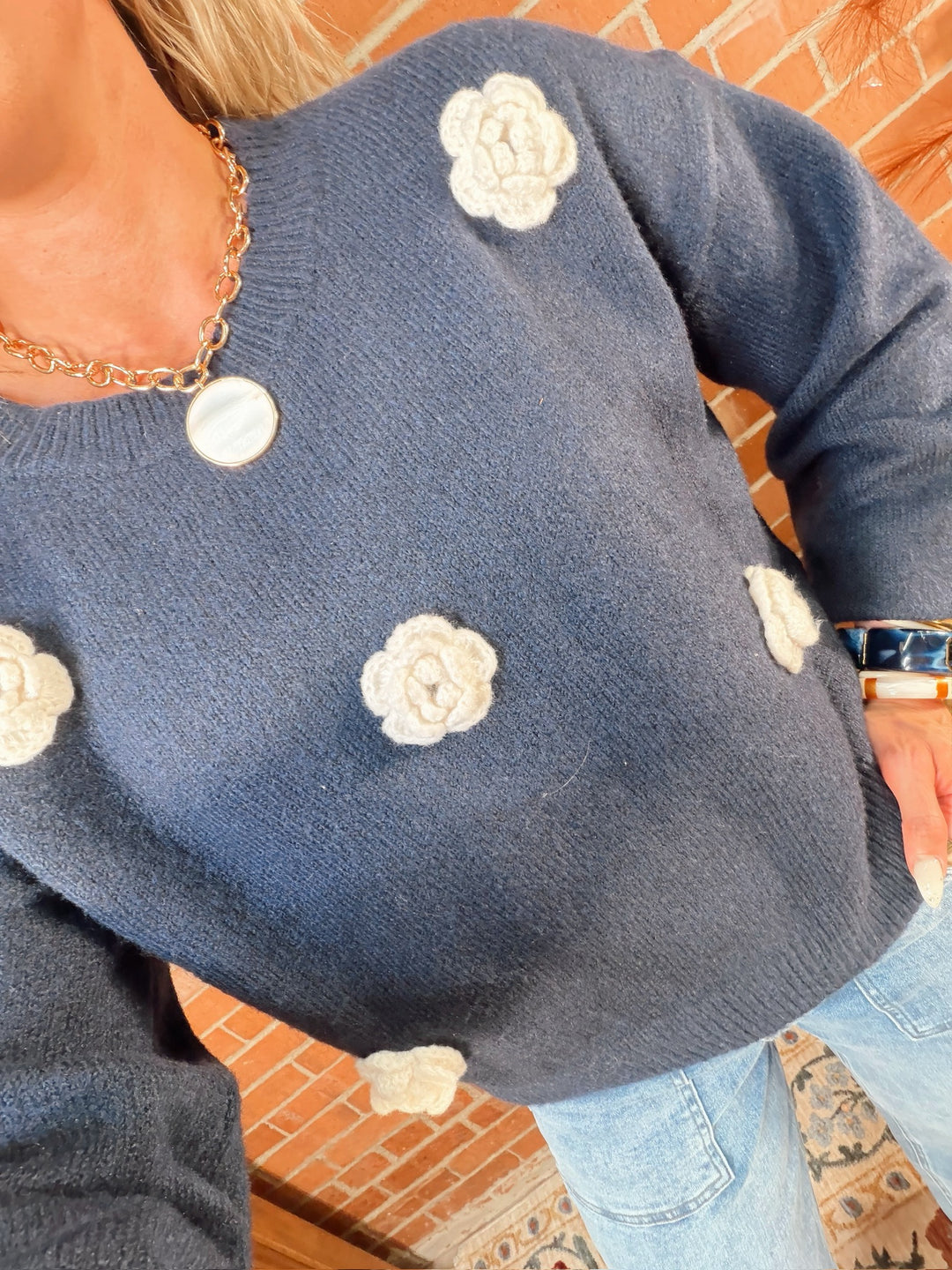 Flower Harvest 3D Sweater