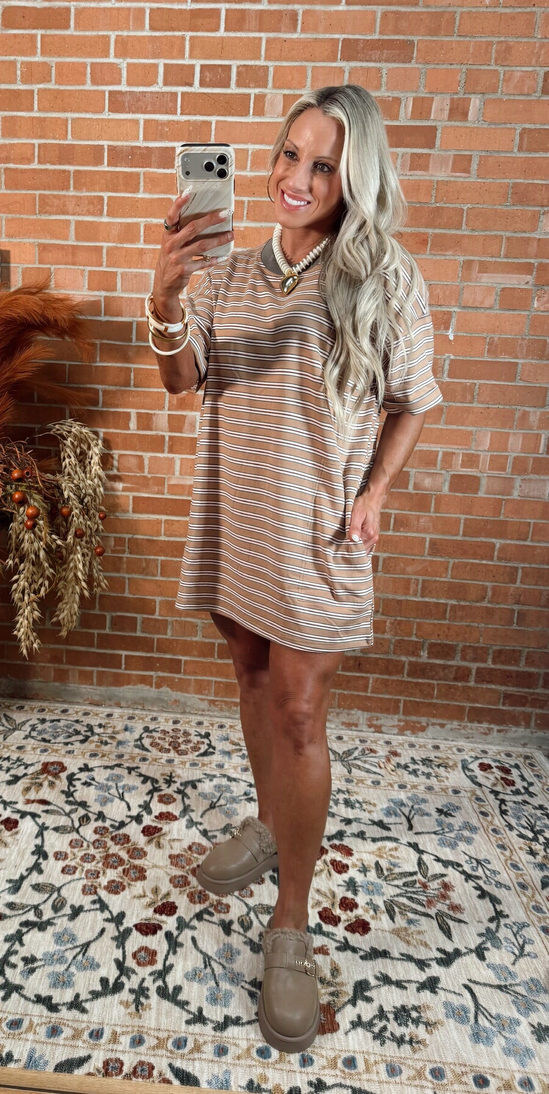 Everyday Style Striped Dress