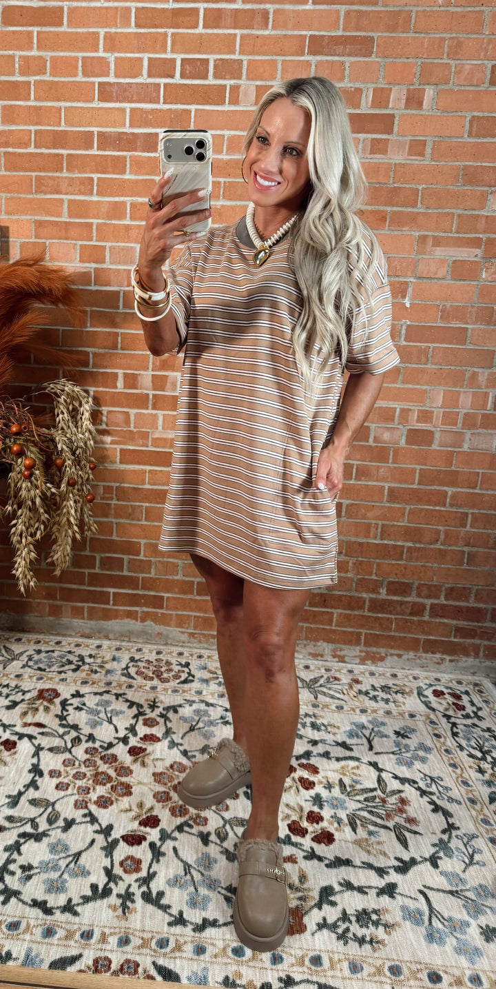Everyday Style Striped Dress