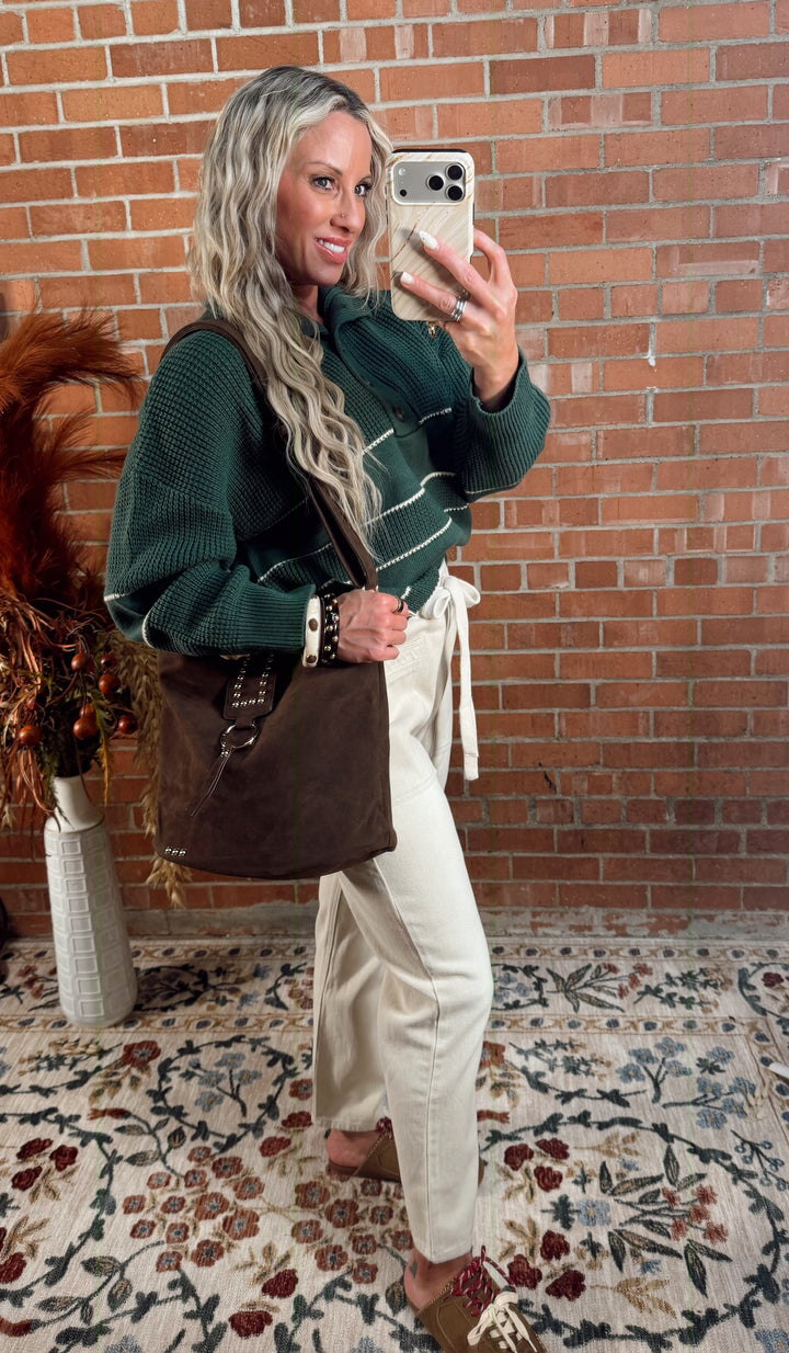 Rule Breaker Bucket Bag - Chocolate