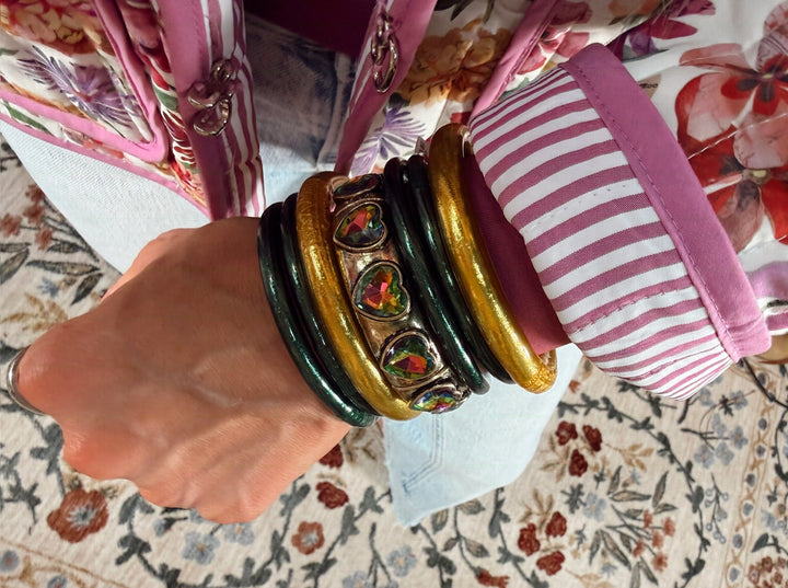 Forever Yours Heart Bracelet- Iridescent
