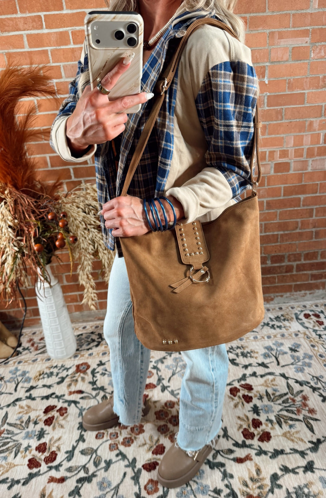 Rule Breaker Bucket Bag - Camel