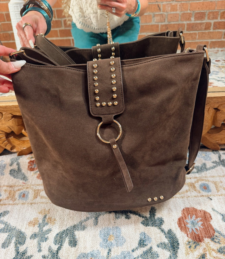 Rule Breaker Bucket Bag - Chocolate