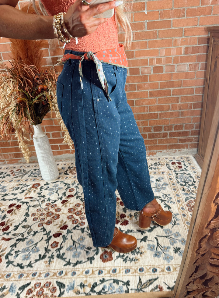Little Things Barrel Jeans