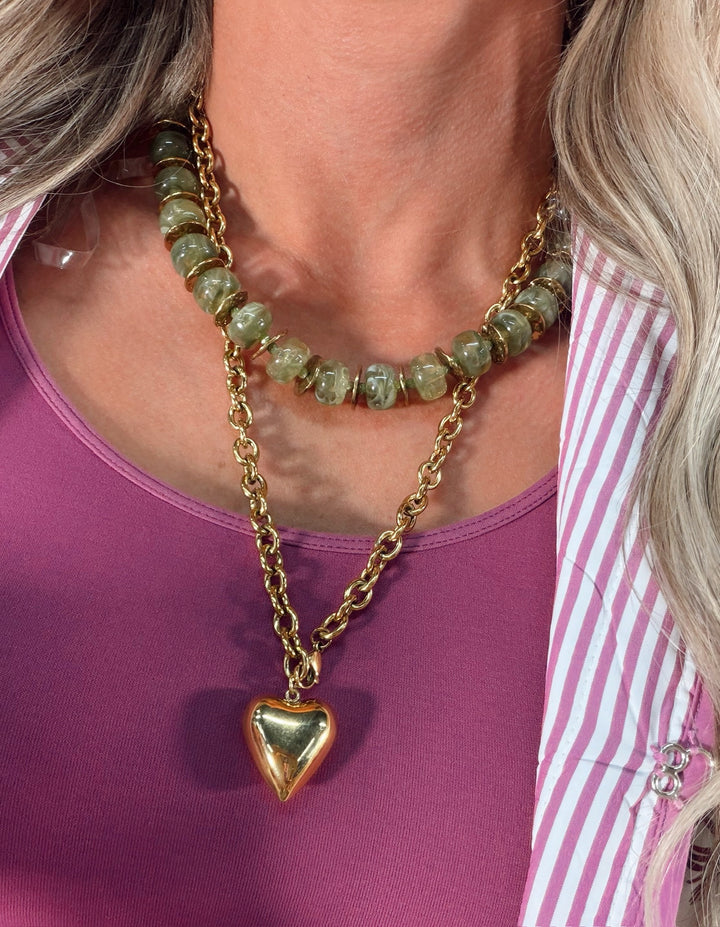 Green With Envy Waterproof Necklace