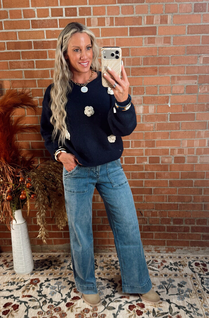 Flower Harvest 3D Sweater