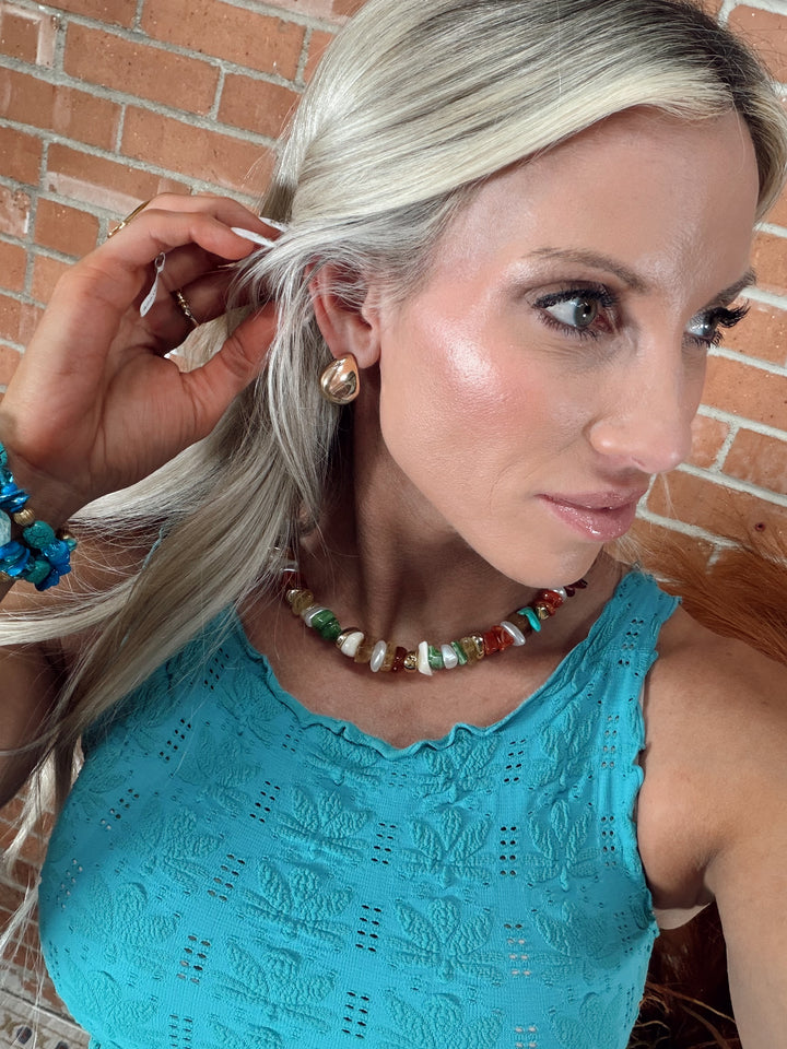 Arden Teardrop Studs